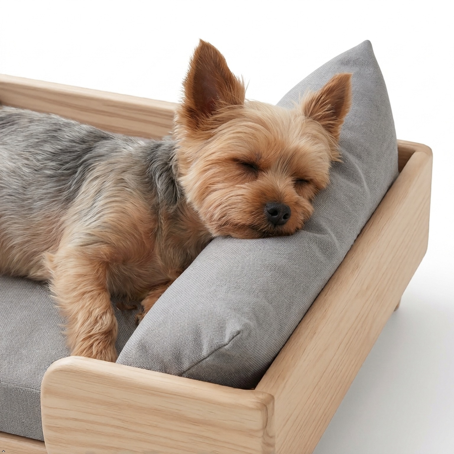 Small Wooden Dog Bed